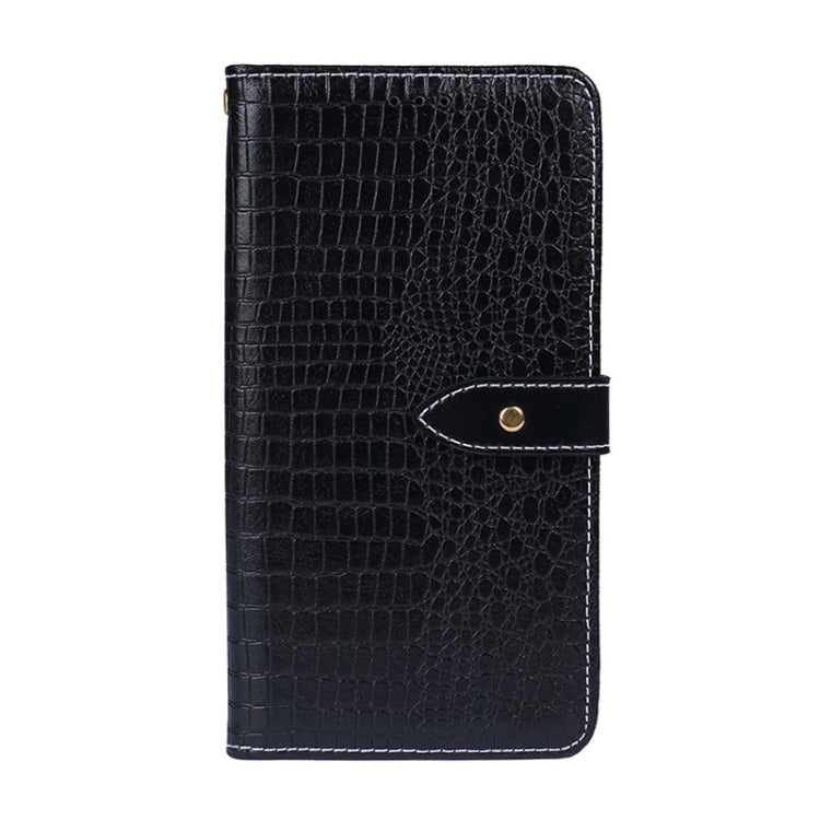 For U-MAGIC 30e idewei Crocodile Texture Horizontal Flip Leather Case with Holder & Card Slots & Wallet(Black) - More Brand by idewei | Online Shopping South Africa | PMC Jewellery | Buy Now Pay Later Mobicred