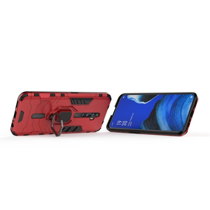 For OPPO Reno2 Z Shockproof PC + TPU Protective Case with Magnetic Ring Holder(Red) - OPPO Cases by PMC Jewellery | Online Shopping South Africa | PMC Jewellery | Buy Now Pay Later Mobicred