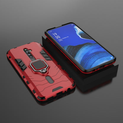 For OPPO Reno2 Z Shockproof PC + TPU Protective Case with Magnetic Ring Holder(Red) - OPPO Cases by PMC Jewellery | Online Shopping South Africa | PMC Jewellery | Buy Now Pay Later Mobicred