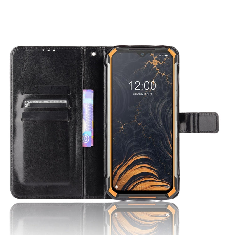 For Doogee S88 Plus / S88 Pro Crazy Horse Texture Horizontal Flip Leather Case with Holder & Card Slots & Lanyard(Black) - More Brand by PMC Jewellery | Online Shopping South Africa | PMC Jewellery | Buy Now Pay Later Mobicred