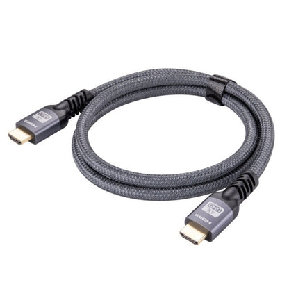 HDMI 2.0 Male to HDMI 2.0 Male 4K Ultra-HD Braided Adapter Cable, Cable Length:5m(Grey) - Cable by PMC Jewellery | Online Shopping South Africa | PMC Jewellery | Buy Now Pay Later Mobicred