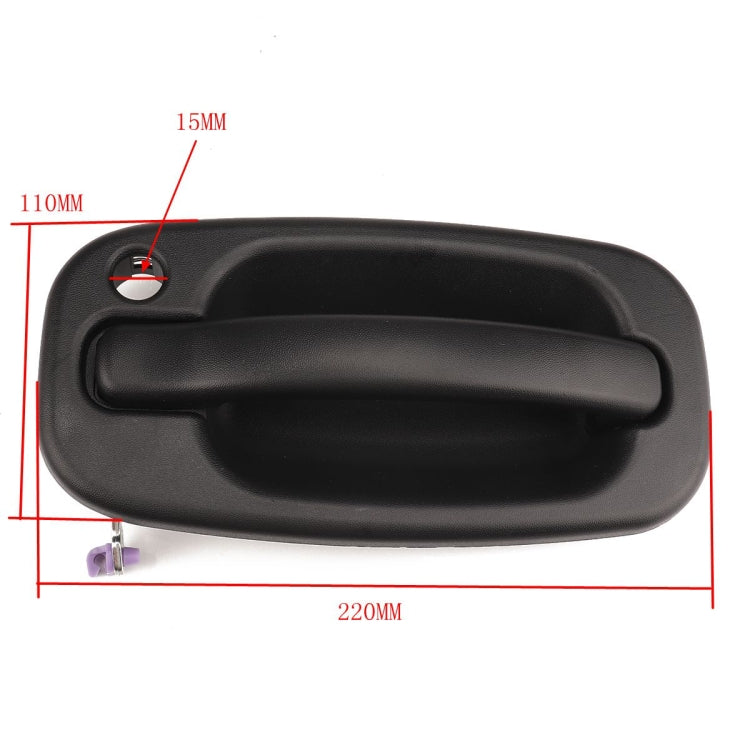 A2269-01 Car Left Side Outsdie Door Handle 15034985FL for Chevrolet / GMC - Door Handles by PMC Jewellery | Online Shopping South Africa | PMC Jewellery