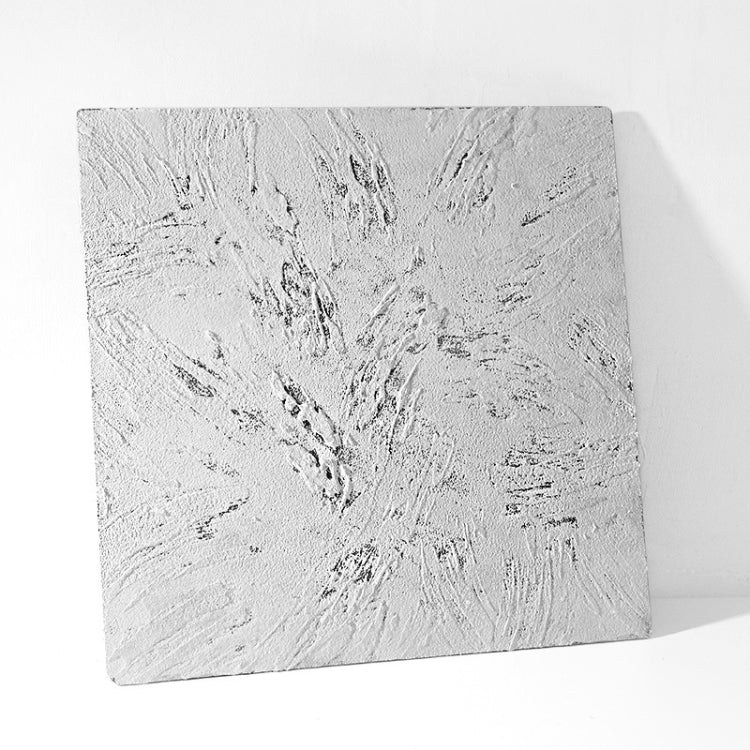 60 x 60cm Retro PVC Cement Texture Board Photography Backdrops Board(Grey White) - Brick Wall by PMC TechLife | Online Shopping South Africa | PMC TechLife | Buy Now Pay Later Mobicred