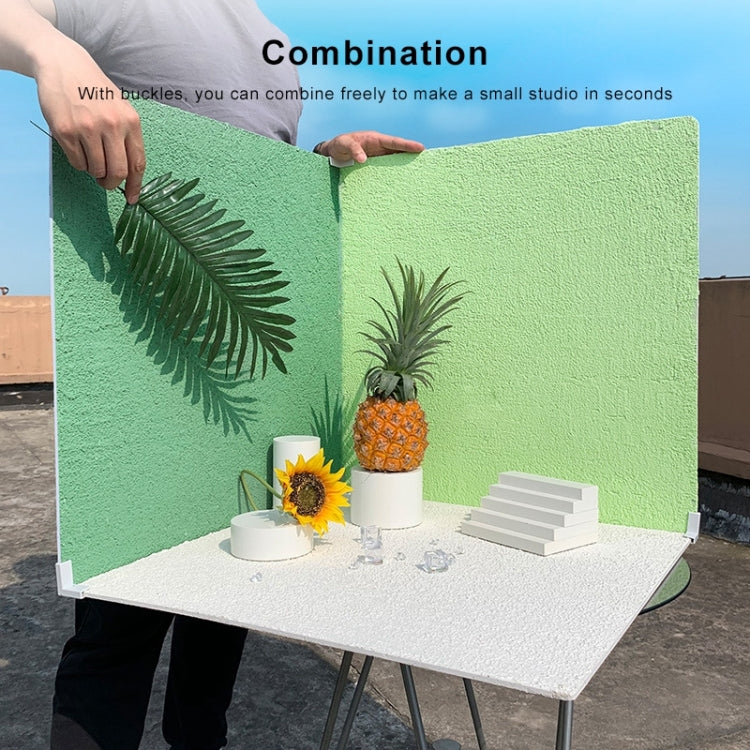 60 x 60cm PVC Backdrop Board Coarse Sand Texture Cement Photography Backdrop Board(White) - Brick Wall by PMC TechLife | Online Shopping South Africa | PMC TechLife | Buy Now Pay Later Mobicred