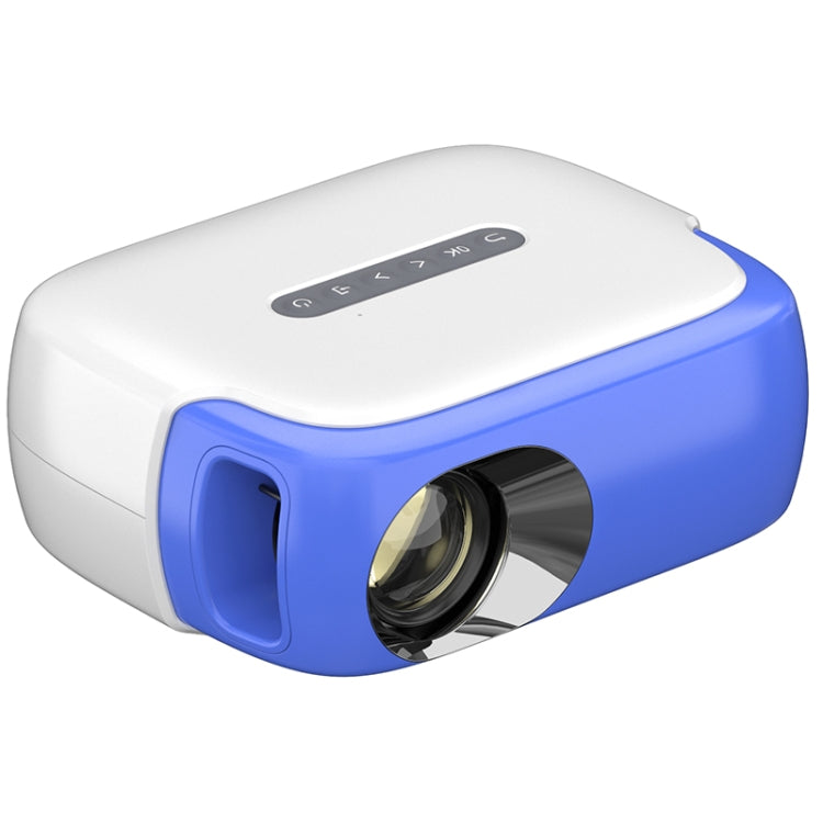 DR-860 1920x1080 1000 Lumens Portable Home Theater LED Projector, Plug Type:UK Plug(Blue White) - LED Projector by PMC Jewellery | Online Shopping South Africa | PMC Jewellery | Buy Now Pay Later Mobicred