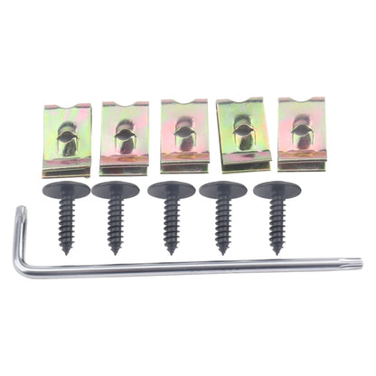 A5528 60 in 1 M5x16 Mudguard Screw with Clip Nut + Wrench N90775001 for Audi - Nuts & Bolts by PMC Jewellery | Online Shopping South Africa | PMC Jewellery | Buy Now Pay Later Mobicred