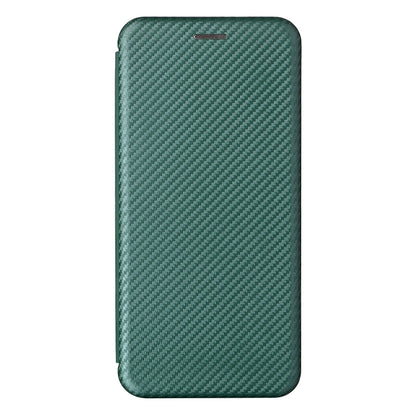 For Blackview Oscal C20 Carbon Fiber Texture Horizontal Flip Leather Phone Case with Card Slot(Green) - More Brand by PMC Jewellery | Online Shopping South Africa | PMC Jewellery | Buy Now Pay Later Mobicred