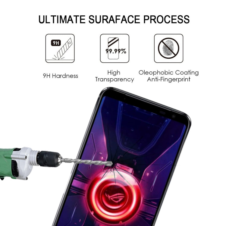 For Asus ROG Phone 3 ZS661KL Full Glue Full Cover Screen Protector Tempered Glass Film - ASUS Tempered Glass by PMC Jewellery | Online Shopping South Africa | PMC Jewellery