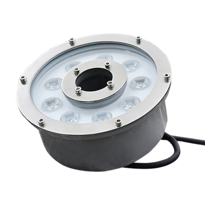 12W Landscape Ring LED Aluminum Alloy Underwater Fountain Light(White Light) - Underwater Lights by PMC Jewellery | Online Shopping South Africa | PMC Jewellery