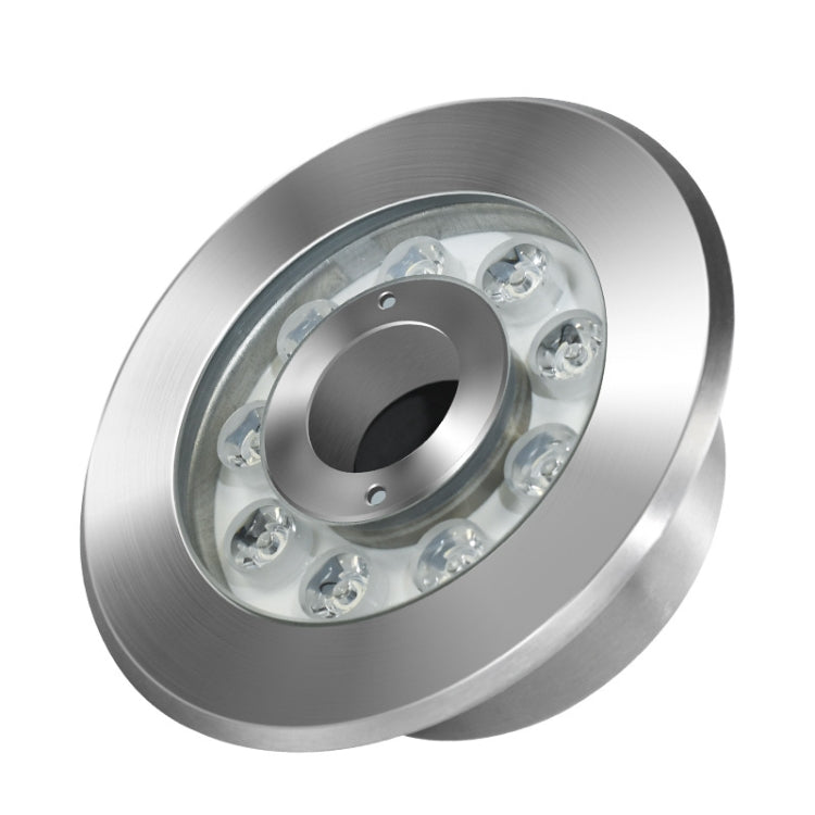 6W Landscape Ring LED Stainless Steel Underwater Fountain Light(Warm Light) - Underwater Lights by PMC TechLife | Online Shopping South Africa | PMC TechLife | Buy Now Pay Later Mobicred