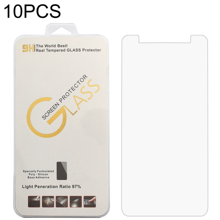 10 PCS 0.26mm 9H 2.5D Tempered Glass Film For Doogee X100 - For Doogee by PMC Jewellery | Online Shopping South Africa | PMC Jewellery | Buy Now Pay Later Mobicred