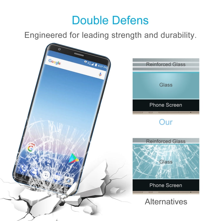 10 PCS 0.26mm 9H 2.5D Tempered Glass Film For Ulefone MIX - Ulefone Tempered Glass by PMC Jewellery | Online Shopping South Africa | PMC Jewellery | Buy Now Pay Later Mobicred
