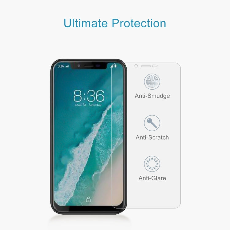 10 PCS 0.26mm 9H 2.5D Tempered Glass Film For Ulefone X - free shipping - PMC Jewellery - Order now!