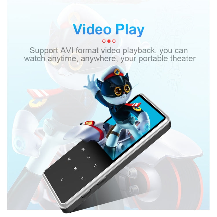 M12 Multifunctional Portable Bluetooth Player, Capacity:8GB(Silver) - MP4 Player by PMC TechLife | Online Shopping South Africa | PMC TechLife | Buy Now Pay Later Mobicred