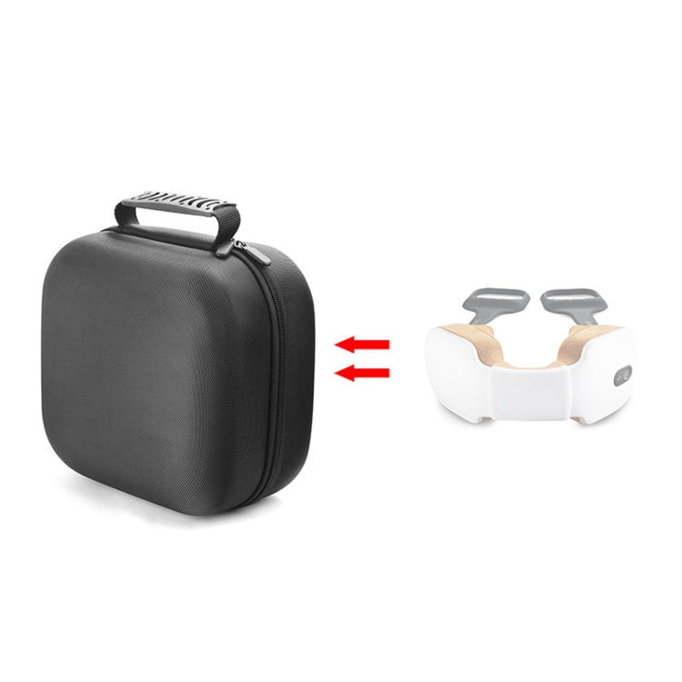 For Breo iNeck J Cervical Spine Massager Handbag Storage Box(Black) - free shipping - PMC TechLife - Order now!