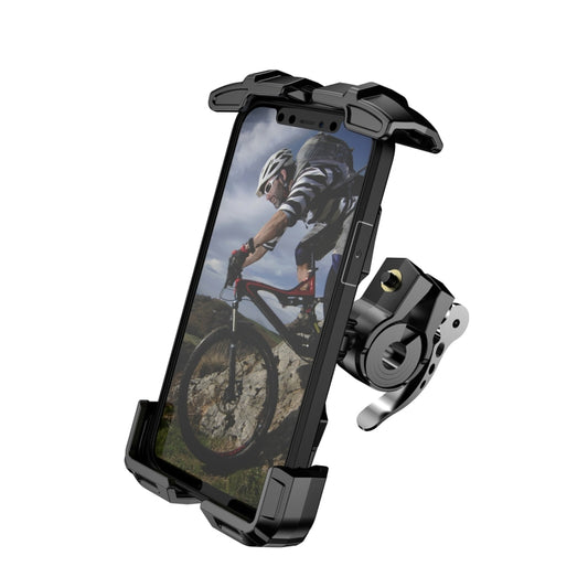 Motorcycle / Bicycle Outdoor Mobile Phone Riding Holder(Black) - Holder by PMC Jewellery | Online Shopping South Africa | PMC Jewellery | Buy Now Pay Later Mobicred