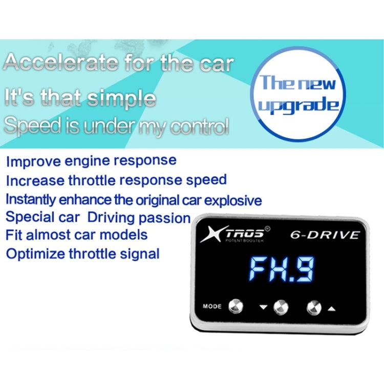 For Ford Everest 2015-2020 TROS TS-6Drive Potent Booster Electronic Throttle Controller - Car Modification by TROS | Online Shopping South Africa | PMC Jewellery | Buy Now Pay Later Mobicred