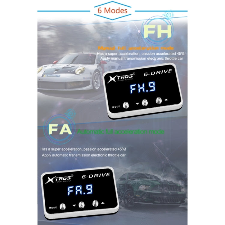 For Perodua Bezza TROS TS-6Drive Potent Booster Electronic Throttle Controller - Car Modification by TROS | Online Shopping South Africa | PMC TechLife | Buy Now Pay Later Mobicred