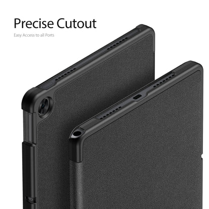 For OPPO Realme Pad 10.4 DUX DUCIS Domo Series Magnetic PU Tablet Case - Realme by DUX DUCIS | Online Shopping South Africa | PMC Jewellery | Buy Now Pay Later Mobicred