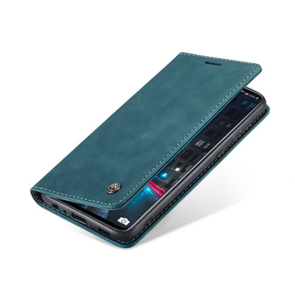 For Samsung Galaxy A33 5G CaseMe 013 Multifunctional Horizontal Flip Leather Phone Case(Blue) - Galaxy Phone Cases by CaseMe | Online Shopping South Africa | PMC Jewellery | Buy Now Pay Later Mobicred