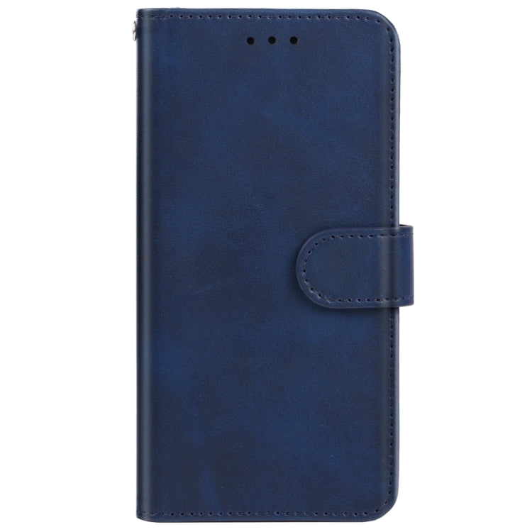 Leather Phone Case For DOOGEE X70(Blue) - Doogee Cases by PMC Jewellery | Online Shopping South Africa | PMC Jewellery | Buy Now Pay Later Mobicred