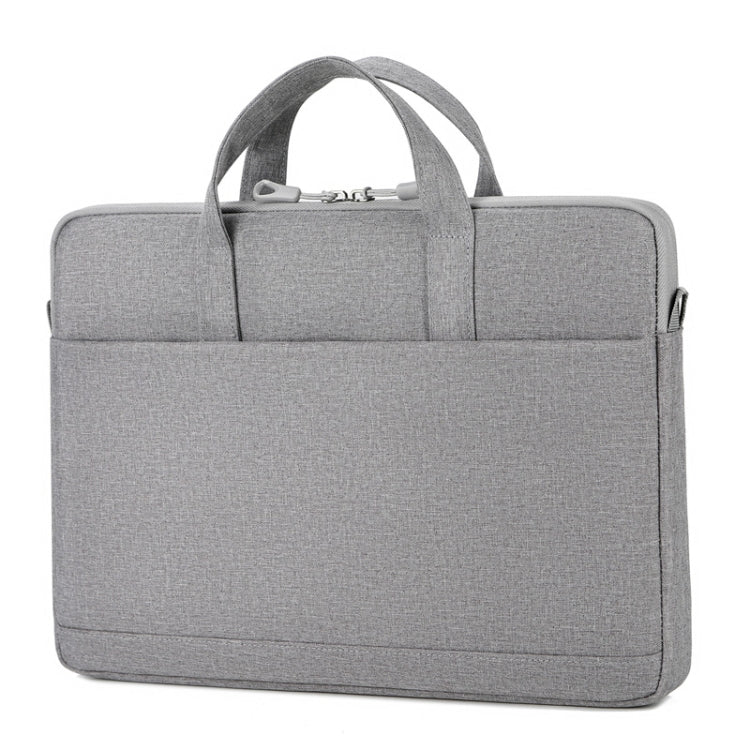 P310 Waterproof Oxford Cloth Laptop Handbag For 15 inch(Grey) - 15 inch by PMC Jewellery | Online Shopping South Africa | PMC Jewellery | Buy Now Pay Later Mobicred