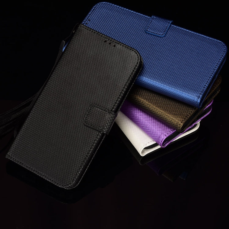For Ulefone Armor X9 Diamond Texture Leather Phone Case(Black) - free shipping - PMC Jewellery - Order now!