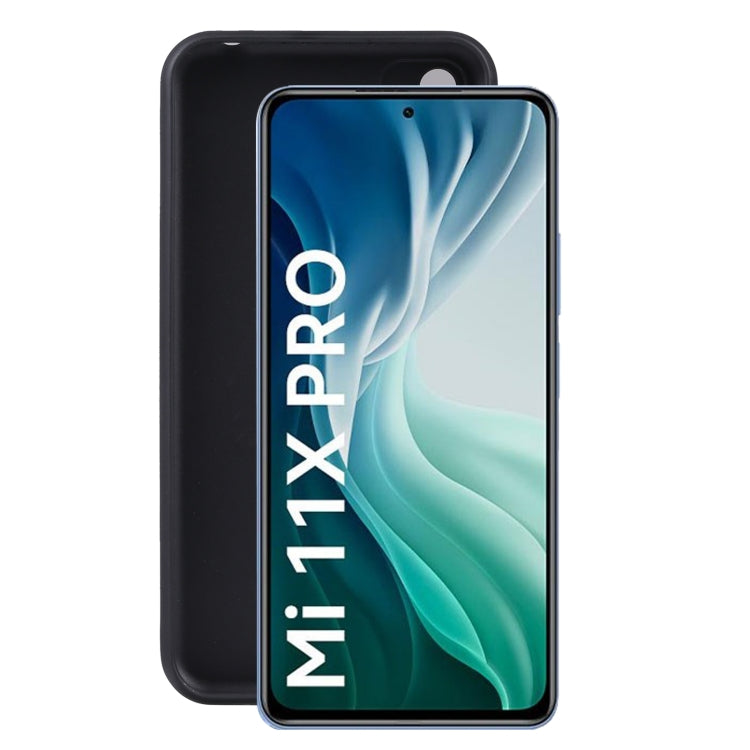 TPU Phone Case For Xiaomi Mi 11X Pro(Black) - Xiaomi Cases by PMC TechLife | Online Shopping South Africa | PMC TechLife