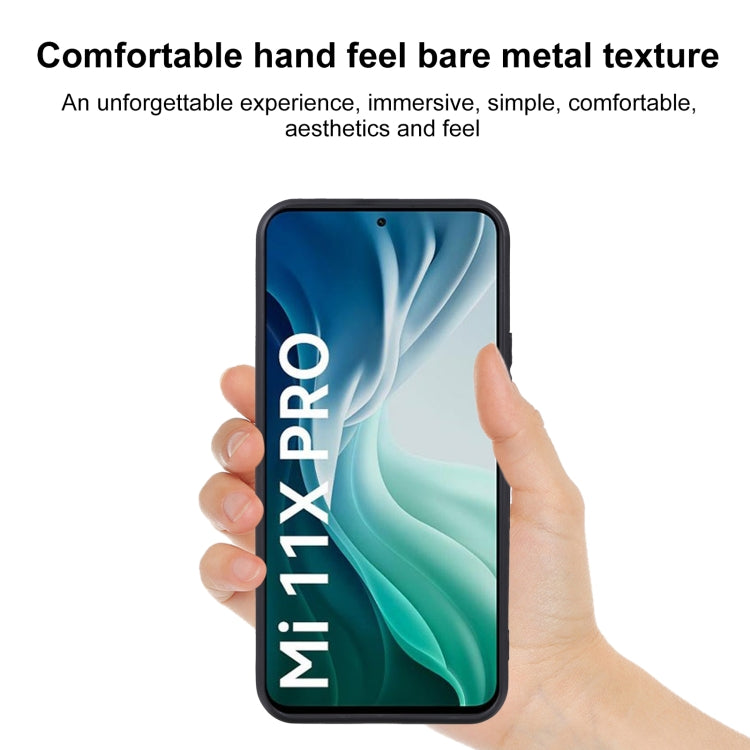 TPU Phone Case For Xiaomi Mi 11X Pro(Black) - Xiaomi Cases by PMC TechLife | Online Shopping South Africa | PMC TechLife