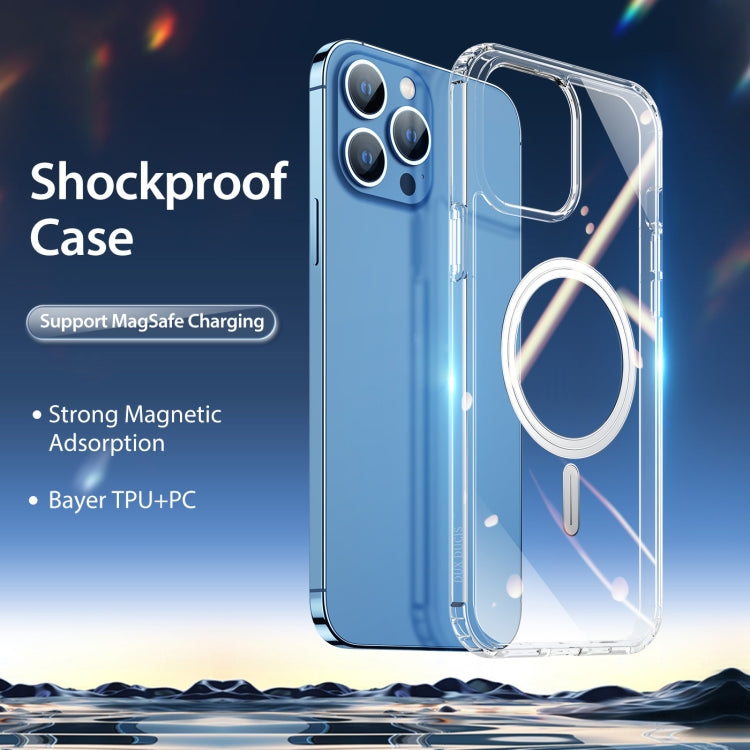 For iPhone 12 / 12 Pro DUX DUCIS Clin Mag Series Magsafe PC + TPU Phone Case(Transparent) - iPhone 12 / 12 Pro Cases by DUX DUCIS | Online Shopping South Africa | PMC Jewellery | Buy Now Pay Later Mobicred