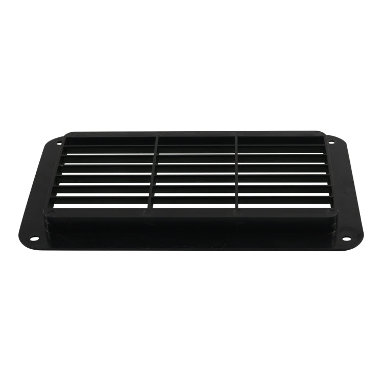 A6789 193x122mm RV / Bus Oblique Louver Outlet Panel with Screws(Black) - Air Conditioning System by PMC TechLife | Online Shopping South Africa | PMC TechLife | Buy Now Pay Later Mobicred
