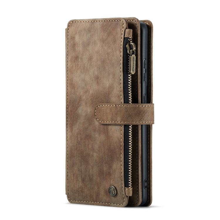For Samsung Galaxy S22+ 5G CaseMe C30 Multifunctional Phone Leather Case with Holder & Card Slot & Wallet(Brown) - free shipping - PMC Jewellery - Order now!