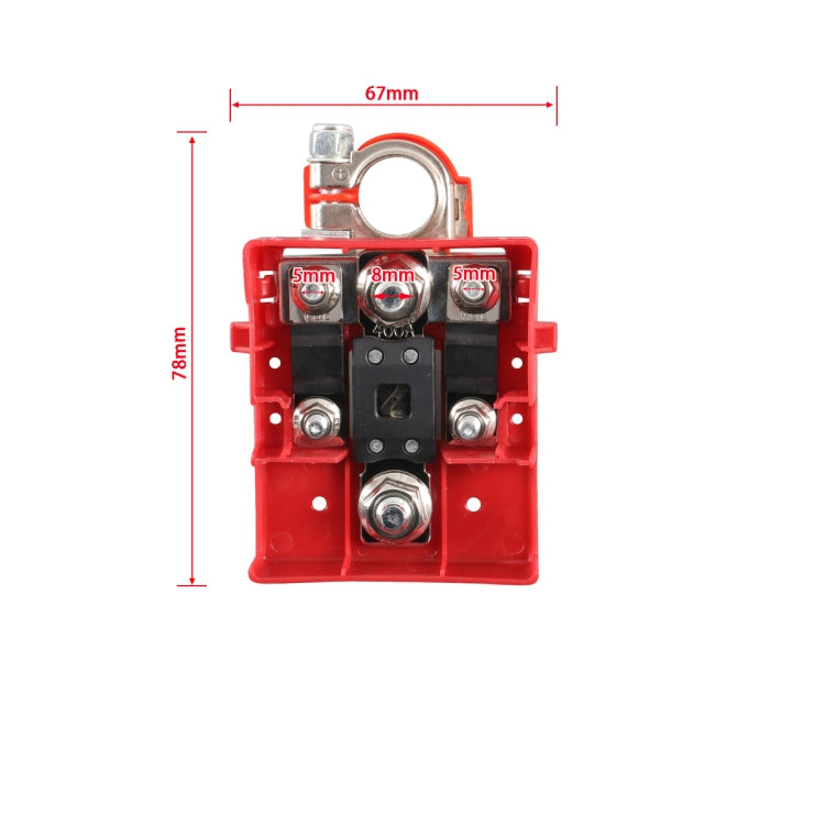 A6213 32V / 400A Car Modified Battery Clip with Cover - Booster Cable & Clip by PMC Jewellery | Online Shopping South Africa | PMC Jewellery | Buy Now Pay Later Mobicred