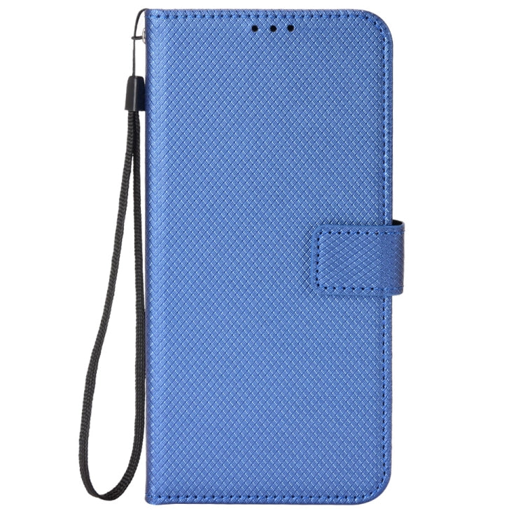 For Ulefone Note 12P Diamond Texture Leather Phone Case(Blue) - Ulefone Cases by PMC Jewellery | Online Shopping South Africa | PMC Jewellery | Buy Now Pay Later Mobicred