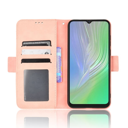 For Blackview A55 Skin Feel Calf Pattern Leather Phone Case(Pink) - More Brand by PMC Jewellery | Online Shopping South Africa | PMC Jewellery