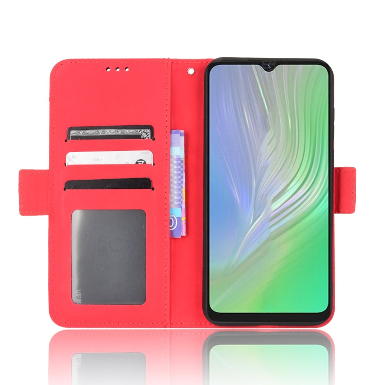 For Blackview A55 Skin Feel Calf Pattern Leather Phone Case(Red) - More Brand by PMC Jewellery | Online Shopping South Africa | PMC Jewellery | Buy Now Pay Later Mobicred