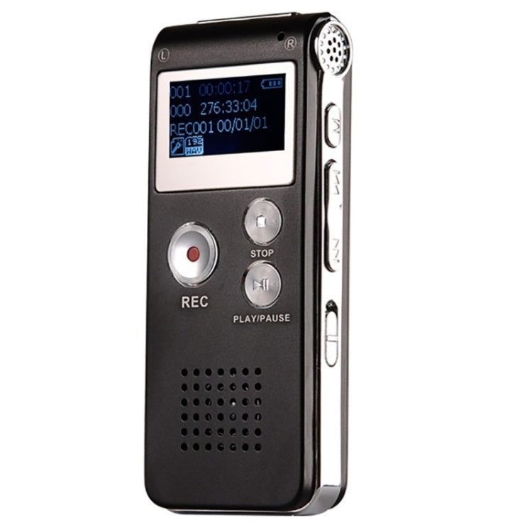 SK-012 4GB USB Dictaphone Digital Audio Voice Recorder with WAV MP3 Player VAR Function(Black) - Other Style by PMC Jewellery | Online Shopping South Africa | PMC Jewellery | Buy Now Pay Later Mobicred