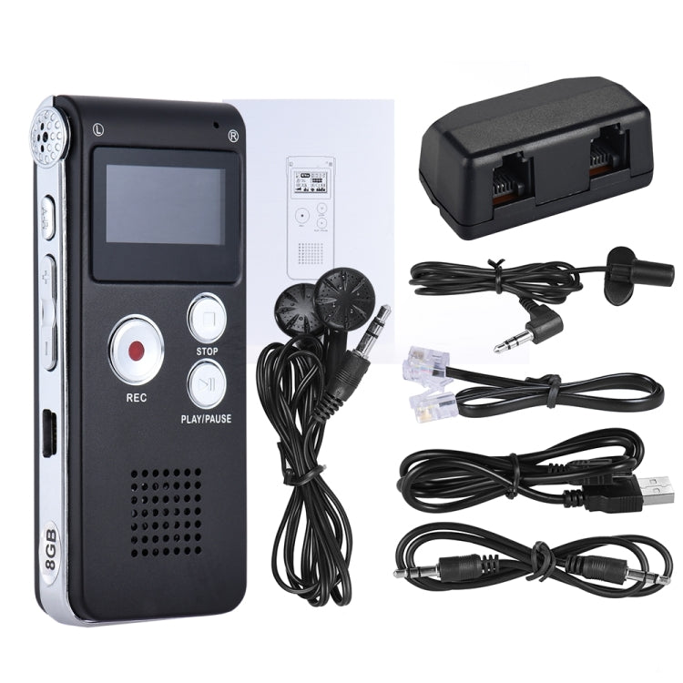 SK-012 4GB USB Dictaphone Digital Audio Voice Recorder with WAV MP3 Player VAR Function(Grey) - Other Style by PMC TechLife | Online Shopping South Africa | PMC TechLife | Buy Now Pay Later Mobicred