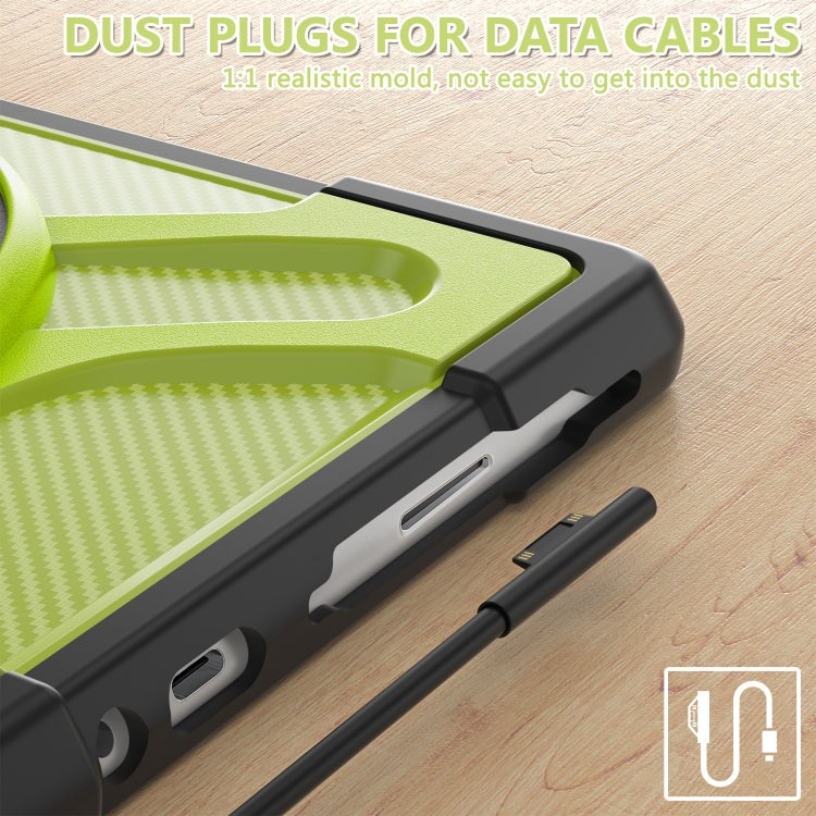 For Microsoft Surface Go 4 / 3 / 2 / 1 TPU + PC Tablet Case(Yellow Green) - Others by PMC TechLife | Online Shopping South Africa | PMC TechLife | Buy Now Pay Later Mobicred