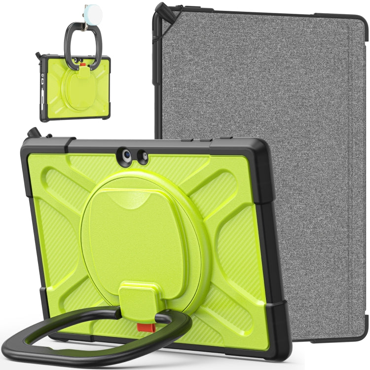 For MicroSoft Surface Go 1 / 2 / 3 TPU + PC Tablet Case(Yellow Green) - Others by PMC TechLife | Online Shopping South Africa | PMC TechLife | Buy Now Pay Later Mobicred