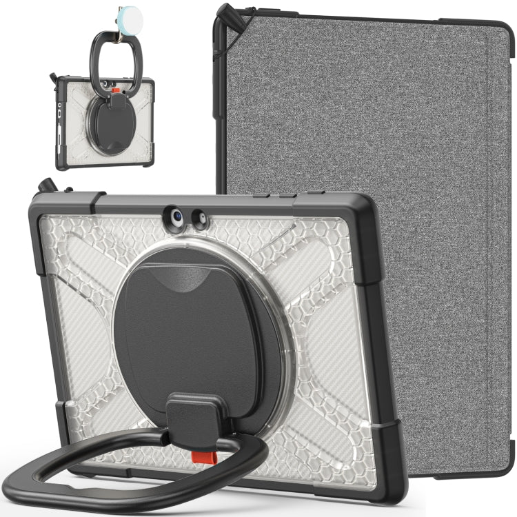 For MicroSoft Surface Go 1 / 2 / 3 TPU + PC Tablet Case(Transparent) - Others by PMC TechLife | Online Shopping South Africa | PMC TechLife | Buy Now Pay Later Mobicred