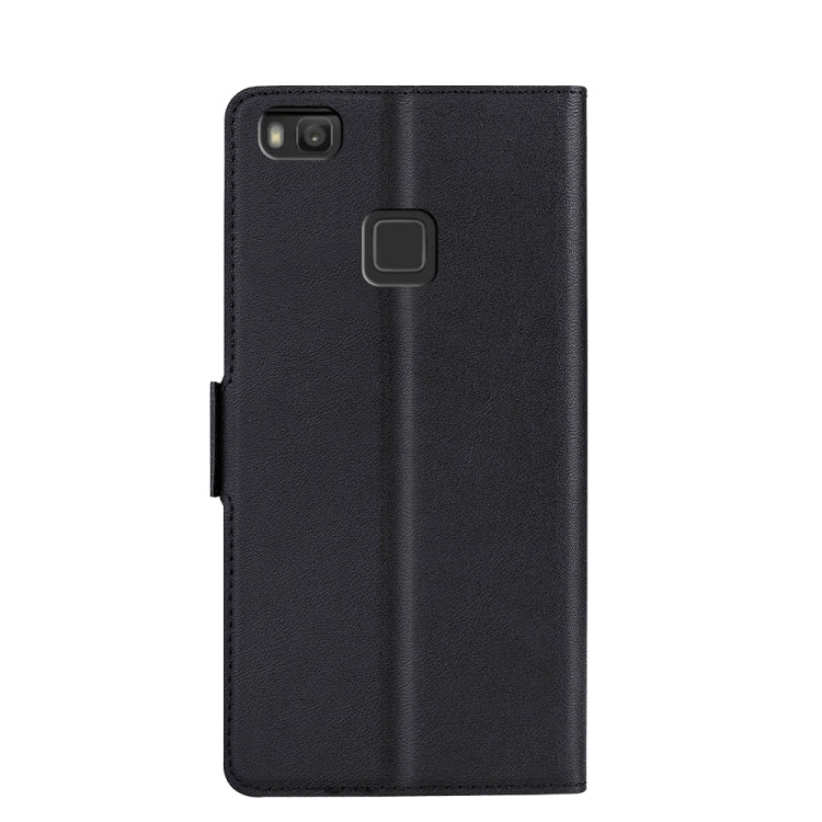 For Huawei P9 Lite Ultra-thin Voltage Side Buckle PU + TPU Leather Phone Case(Black) - free shipping - PMC TechLife - Order now!