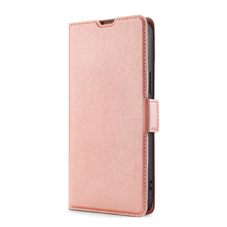 For Doogee N30 Ultra-thin Voltage Side Buckle PU + TPU Leather Phone Case(Rose Gold) - More Brand by PMC Jewellery | Online Shopping South Africa | PMC Jewellery | Buy Now Pay Later Mobicred