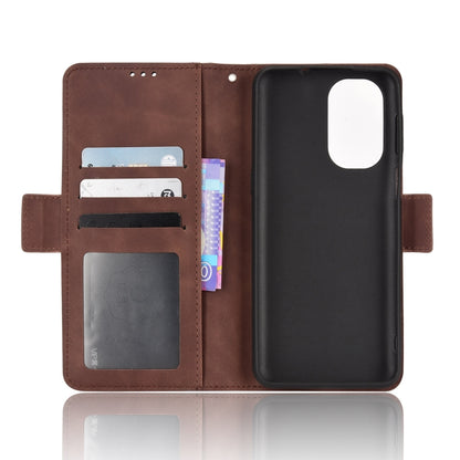 For Ulefone Note 13P Skin Feel Calf Pattern Leather Phone Case(Brown) - Ulefone Cases by PMC Jewellery | Online Shopping South Africa | PMC Jewellery | Buy Now Pay Later Mobicred