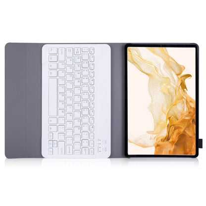 A700 Ultra-thin Bluetooth Keyboard Leather Case For Samsung Galaxy Tab S8 11 inch SM-X700 / SM-X706(Rose Gold) - Samsung Keyboard by PMC Jewellery | Online Shopping South Africa | PMC Jewellery | Buy Now Pay Later Mobicred