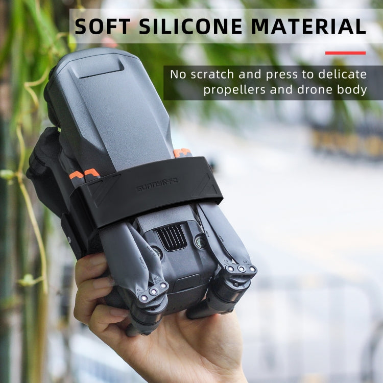 Sunnylife M3-SJ359 Silicone Paddle Storage Holder Beam Propeller for DJI Mavic 3(Red) - Others by Sunnylife | Online Shopping South Africa | PMC TechLife | Buy Now Pay Later Mobicred