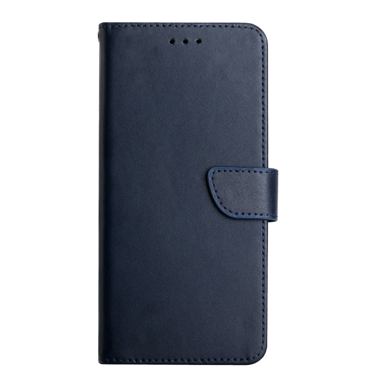 For UMIDIGI BISON Pro Genuine Leather Fingerprint-proof Flip Phone Case(Blue) - More Brand by PMC TechLife | Online Shopping South Africa | PMC TechLife | Buy Now Pay Later Mobicred