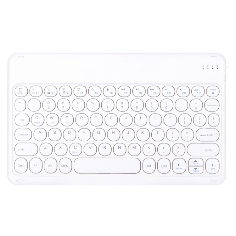 For Xiaomi Pad 6S Pro 12.4 2024 +X3 Candy Color Round Keys Bluetooth Keyboard Leather Case(Black + White) - Xiaomi Keyboard by PMC TechLife | Online Shopping South Africa | PMC TechLife | Buy Now Pay Later Mobicred