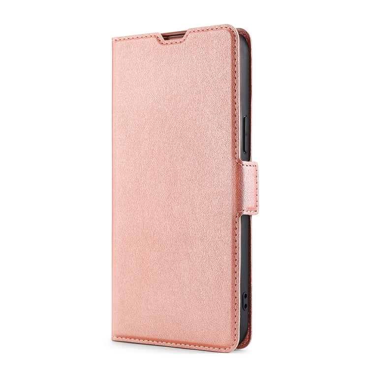 For Blackview A95 Ultra-thin Voltage Side Buckle PU + TPU Leather Phone Case(Rose Gold) - More Brand by PMC Jewellery | Online Shopping South Africa | PMC Jewellery | Buy Now Pay Later Mobicred