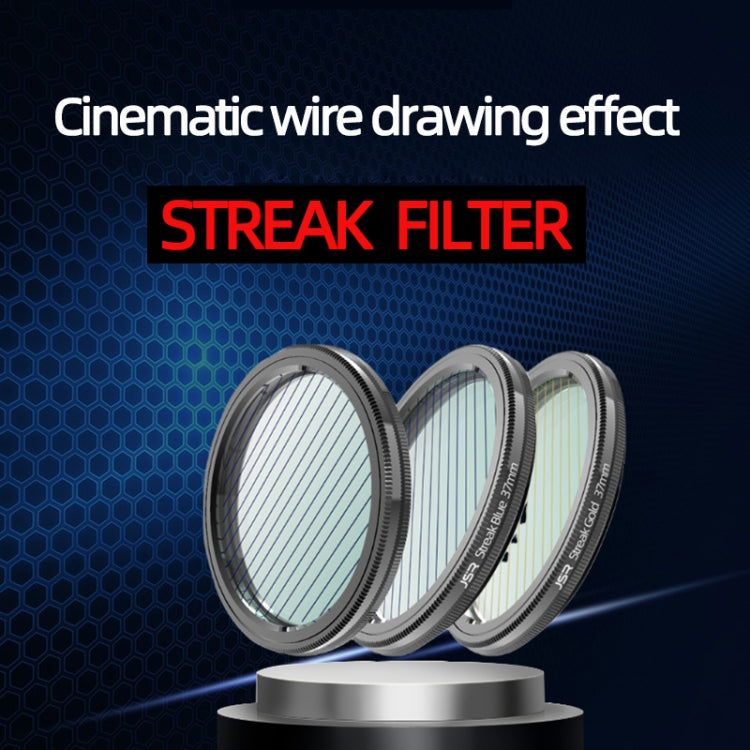 JSR Starlight Drawing Camera Lens Filter, Size:46mm(Streak Blue) - free shipping - PMC TechLife - Order now!
